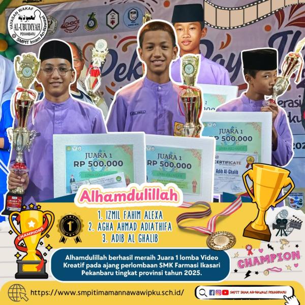  Juara 1 Lomba Video Kreatif
