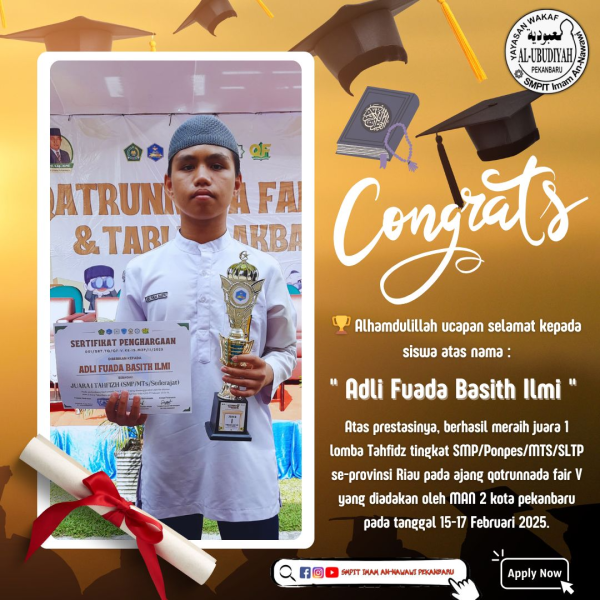 Juara 1 Tahfidz Al-Qur'an