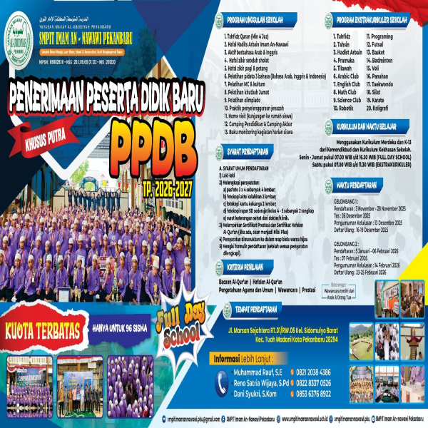 Ppdb Tp.2026-2027 Resmi Dibuka